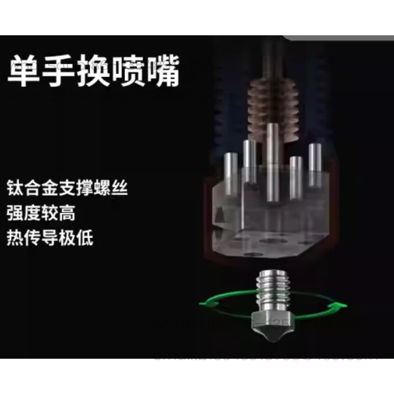 Commercial Printing Factory - 롱 핫엔드 고유량 프린팅 압출 헤드
