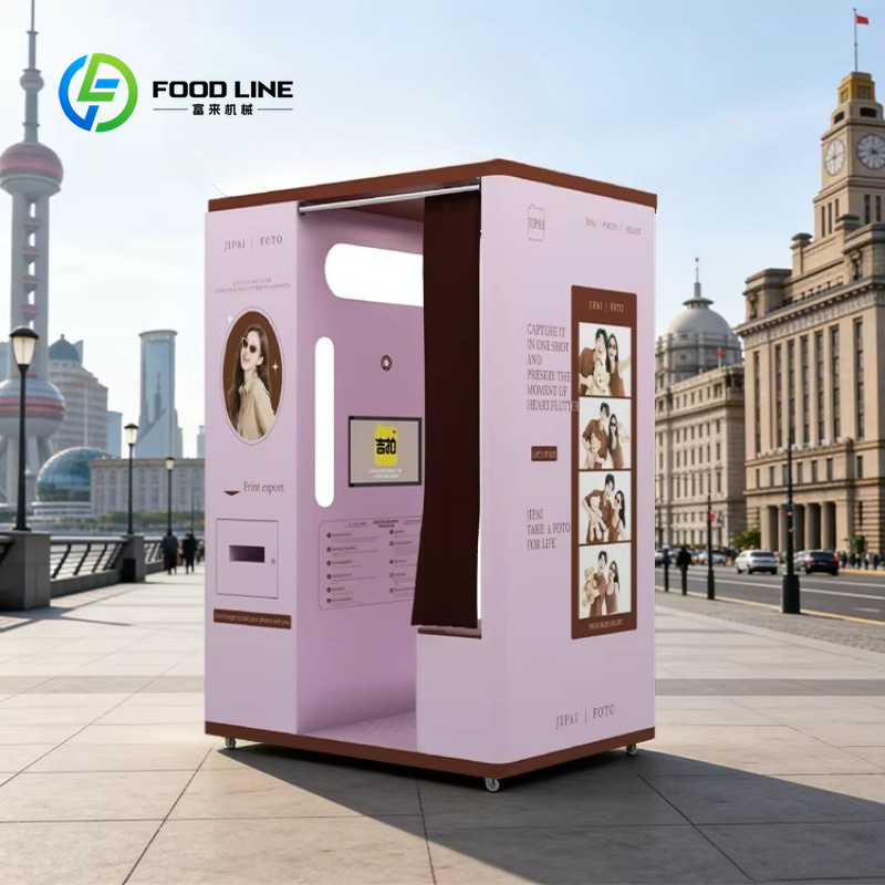 Commercial Printing Factory - 맞춤형 셀피 부스 자동 즉석 사진